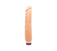 Gode réaliste baile vagues d'extase vibrantes 25.5cm - Profondeur: 65 mm, Couleur: Nude, Rayon: Couple, Largeur: 65 mm, Longueur: 275 mm