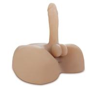 Gode réaliste base large pour s'asseoir