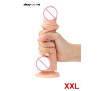 Gode réaliste double densité Sliding Skin XXL - STRAP-ON-ME