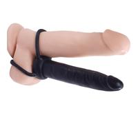 Gode réaliste fantasme sexuel double - Profondeur: 80 mm, Couleur: Nude, Rayon: Couple, Longueur: 180 mm, Largeur: 100 mm