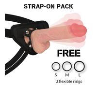 Gode réaliste harnais rockarmy plus rotation vibration hawklike 22 cm, Largeur 50 mm, Longueur 210 mm, Poids 0.000 Kg, Couleur Nude