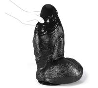 Gode Réaliste Large, Enorme Godemichets Épais avec Realiste Veines et Texture Peau Ridée, Gros Diametre Sextoyse pour Femmes Hommes (32 * 12,9CM)