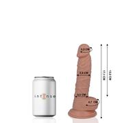 Gode réaliste m intense sept 17cm avec ventouse, Longueur 300 mm, Largeur 170 mm, Profondeur 80 mm, Poids 0.346 Kg, Couleur Nude