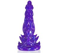 Gode réaliste Monstre de 21 cm en Silicone,Gode Fantaisie,Gros Plug Anal Dragon avec ventouse pour la Stimulation du point G,Butt plug XL, Godemichés sextoy pour femmes et hommes,SM