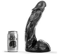 Gros Gode SEXTOY All Black Réaliste 28cm Enorme XXL Fist Homme Femme anal Vagin