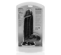 Gode réaliste noir pour lui/elle XL noir anal vaginal doux avec ventouse HOT