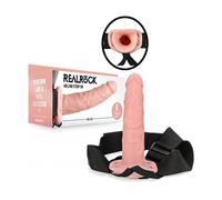 Harnais Strap-On avec Dong Réaliste 21 cm Chair