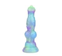 Gode Réaliste Pour Chien À Petit Nœud De Coq De 7in,en Silicone Doux Loup Canin Animal Fantastique Monstre Adulte Plug Anal Jouets Sexuels Pour Mâle Femelle Godes Point G Faux Pénis Débutants