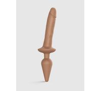 Strap-on-me Switch Realistic L - 2in1 Silicone Dildo (Natural)