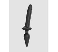 Gode et Plug Strap-on-Me Switch Plug-in L - Couleur : Noir