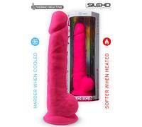Gode Réaliste Thermo-Réactif 20 Cm Double Densité Real Skin Ventouse