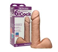 Dildo Vac-U-Lock UltraSkyn 17,8 cm - Couleur : Beige