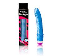 Gode réaliste vibrant linex azul - Rayon: Couple, Longueur: 230 mm, Largeur: 40 mm