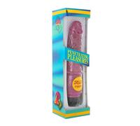 Gode réaliste vibro sevencreations en gel, Longueur 60 mm, Largeur 250 mm, Profondeur 70 mm, Poids 0.300 Kg, Couleur Rose