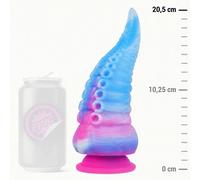 Gode Tentacle Fluorescent Phorcys Silicone Texturé Ventouse Fantaisie
