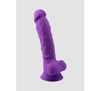 Gode ventouse 17,8 cm Model 1 violet