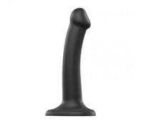 Dildo Strap-on-Me Dual Density Bendable S - Couleur : Noir