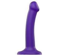 Dildo Strap-on-Me Dual Density Bendable S - Couleur : Violet