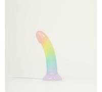 Gode ventouse Funky Passage du Désir - point G, silicone, 100 % étanche, 13 cm - S - Multicouleur