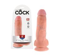 King Cock Gode avec Testicules 20,3 cm