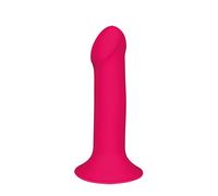 Gode Ventouse Rose Thermo-Réactif 16,5 Cm Silexpan Hitsens 2