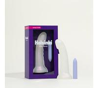 Gode vibrant Helsinki Passage du Désir - point G et clitoris, 100 % étanche, rechargeable USB, 10 modes de vibration, 15,5 cm - Blanc