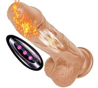 Gode Vibro-Masseur Va Et Vient Chauffant ＧODE-MICHET Realiste Vîbrant Femme Va Et Vient Clìtorìdìen Silicone Ventouse Gödeś Vîbrant Femmes Homme