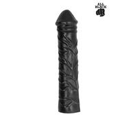 Gode géant tout noir Fisting Soft 32cm 1pc