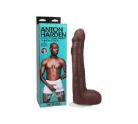 Gode XXL avec testicules Anton Harden 28 cm Signature Cocks