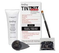Godefroy Tint Kit de teinture pour sourcils et barbe Marron foncé Pour professionnels