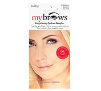 Godefroy Transferts De Sourcils Longue Tenue Mybrows, Arche Souple, Brun Clair, 48 Paires De Sourcils (96 Transferts Individuels)