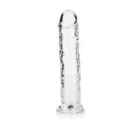 Godemiché RealRock Straight à ventouse 23 cm transparent