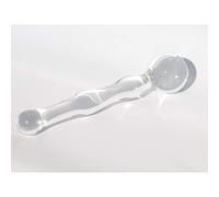 Godemichet Double en Verre Transparent Vaginal ou Anal