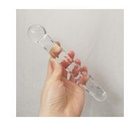 Godemichet en Verre transparent Dildo à picots