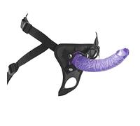 Godemichet et Ventouse, Gode Pénis, Strap On pour les Femmes et Les Hommes, Réglable Gode Ceinture Harness, Sex Toys pour la Masturbation des Femmes lesbien