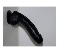 Godemichet XXL Ventouse Réaliste 22cm black