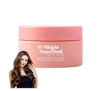 Godemmio Glimmer Masque capillaire superaliment 10 minutes, dense, hydratant et soyeux 5 en 1, favorise la croissance et la force des cheveux secs et abîmés (100 ml) (3)