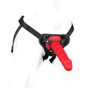 GODES CEINTURES FIXE I Strapon [SYSTÈME SNAP-LOCK] sextoyse couple plaisir | 17 cm I gode ceinture couple hetero et homosexuel I BDSM I + GODE I plug anal, SILICONE I god ceinture pour pénétration homme