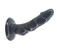 Godes, Gode Ultra-Doux Pour Débutants, Avec Base À Ventouse Évasée Pour Jeu Mains Libres, 20.0cm,Noir