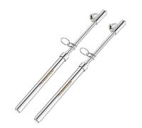 GODESON Lot de 2 manomètres de pression de pneu de camion à double tête - Jauge de pneu robuste jusqu'à 150 psi/10 kg/cm² - Jauge de pression d'air fabriquée pour les pneus de tracteur