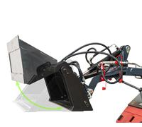 Godet drop multifonctionnel combiné 4 en 1 - 1000 mm pour mini chargeurs MLD MW(T) MLAC2