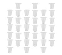 Godets D'encre pour Tatouage en Silicone Blanc 200 Pièces | Capacité Pigmentaire Sûre et Sanitaire, Format Compact, Usage Multi Fonctionnel pour Accessoires de Tatouage