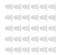Godets en Silicone Blanc pour Pigments Tatouage Maquillage, 200 Pièces | Capsules Souples, Usage Sanitaire et Sûr, Format Compact, Lot de 200 Pièces pour Pigments