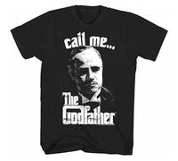 Godfather Call Me Vito Corleone Men's T Shirt Marlon Brando Mafia Movie Size XL