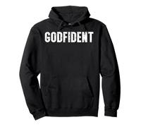 Godfident Christian Croyant Faith in God Religious Church Sweat à Capuche