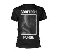 Godflesh Purge (Black) T-Shirt Homme Noir, noir, Taille L