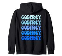 Godfrey Retro Name Stack Design Sweat à Capuche