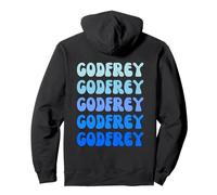 Godfrey Retro Name Stack Design Sweat à Capuche
