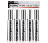 GODIAG Lot de 5 sondes traceur HSS 5 mm, outil de traçage de précision 6 mm × 32 mm, compatible avec les machines SILCA Matrix Series