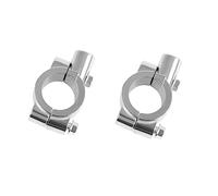 Godimg Universel Support de Rétroviseur de Moto, M10,Aluminium, 2 x 0.98" (25 mm) pour Kawasaki Suzuki ATV 4 Wheeler Quad Dirt Pit Pocket Bike Scooter